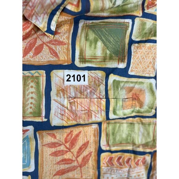 Tori Richard Shirt Men's Size XL Hawaiian Button Up Multicolor print - Picture 5 of 5